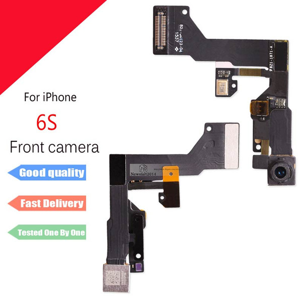 High Quality For iPhone 6S 4.7''Front Camera Small Camera Lens with Proximity Light Sensor Flex Cable