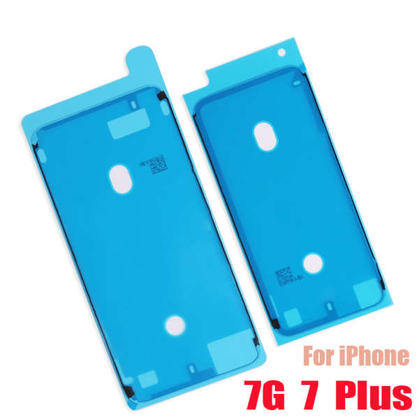 Free By DHL For iPhone 6s Plus 7 7 Plus 3M Pre-Cut Waterproof Adhesive Tape Glue Front Housing LCD Touch Screen Frame Sticker