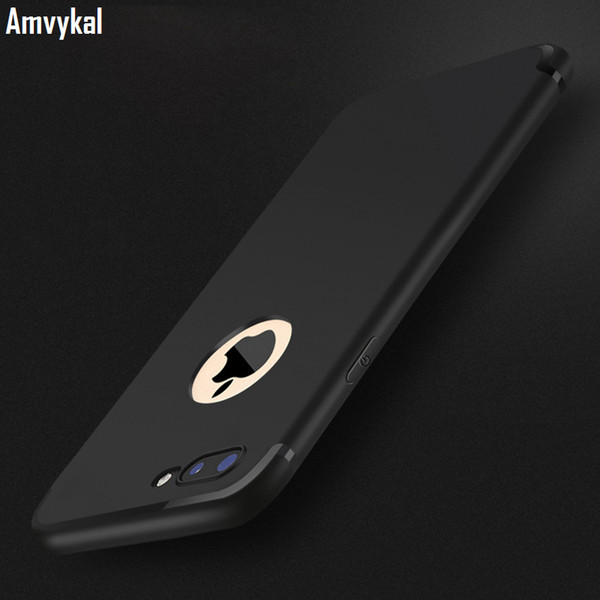 For iphone 7 6S Case Ultra-thin Soft TPU GEL Matte Case Bright Edge Slim Shockproof Soft Silicone Cover For iphone7 iphone6