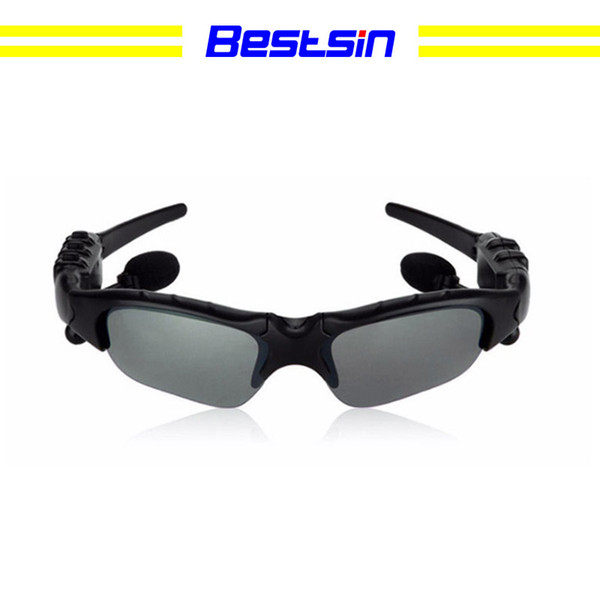 HBS-368 Sunglasses Bluetooth Headset Outdoor Glasses Earbuds Music with Microphone Stereo Wireless Headphone For iPhone Samsung