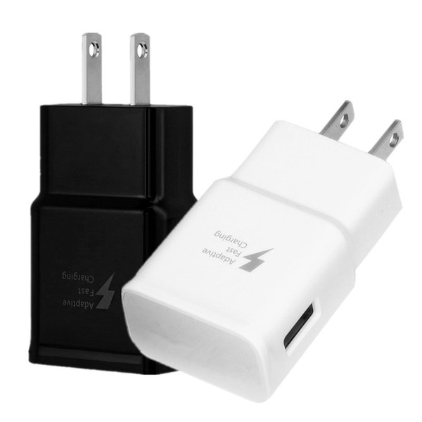 Free 100pcs Adaptive Fast Charger 5V 2A USB Wall Charger Power Adapter For Samsung Galaxy Note 4 S6 S7 edge For iphone 5 6 7