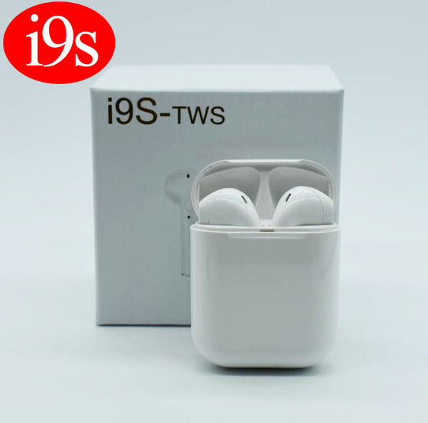 Top selling I9S Tws 5.0 Earphone Headphone Stereo TWS Earbuds for IOS Android Phone With Charging Box Wireless Bluetooth Headphone