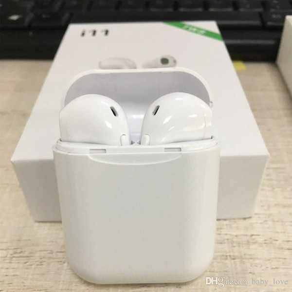 I11 TWS Mini Bluetooth Earphone Wireless Bass Earbud Bluetooth 5.0 Version Stereo With Charging Box Mic for All Apple Android phone