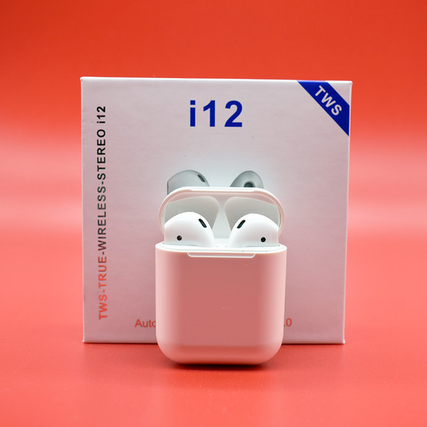 i12 TWS Touch Wireless Earbuds Double V5.0 Bluetooth Headphones ture stereo Earphones headset earbuds with touch control SI