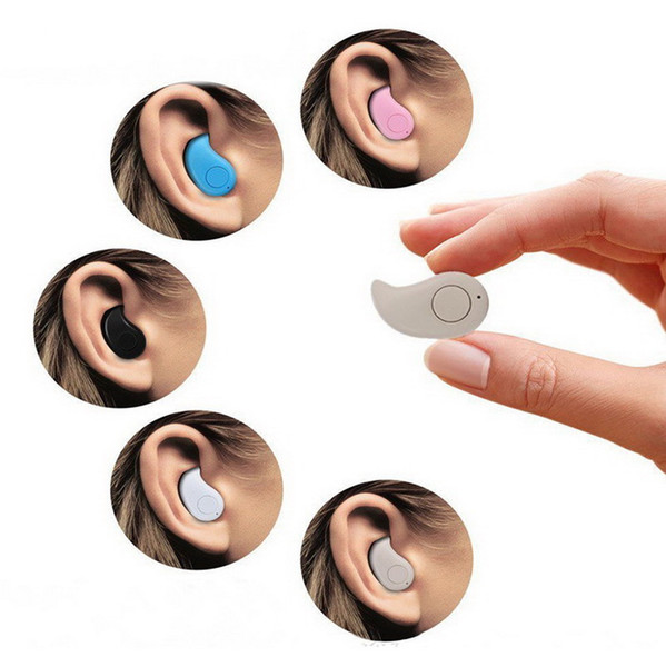 S530 Mini Wireless Bluetooth Earphone Stereo Light Stealth Headphone Headset Earbud With Mic Ultra-small Hidden Universal For iPhone Samsung