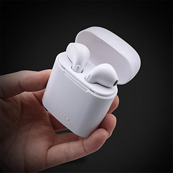 Mini Bluetooth Twins Earphone i7s TWS Wireless In-ear Earbuds Stereo Twins Headphones Headset Handsfree With Charge Box For IPhone Samsung