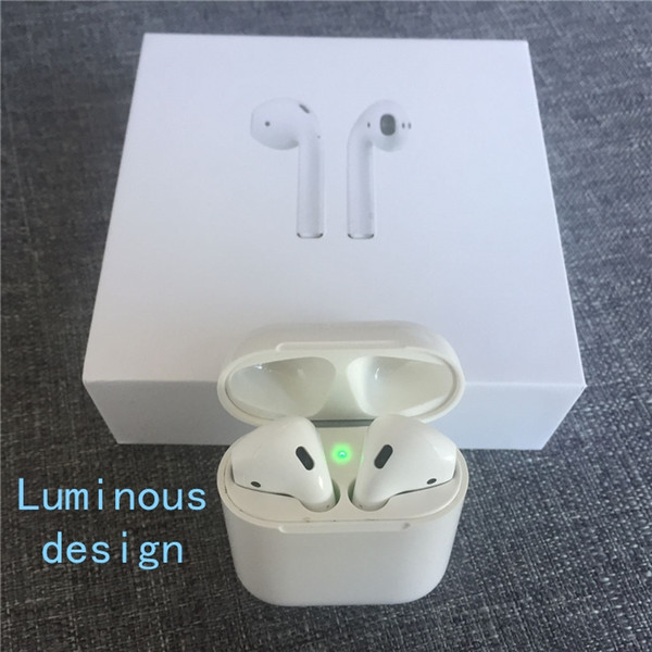 Hot sale Wireless Bluetooth Earphones earbuds Headset exactly copy AirPods with pop up windows function works Touch Voice Controls siri