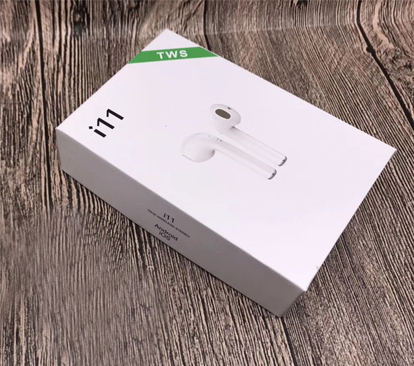 i11 5.0 TWS Earphone Wireless Bluetooth 5.0 Headphone Super Bass Stereo Earbud With Charging Box for iPhone XS XR MAX Samsung S8 S9 Note 8 9