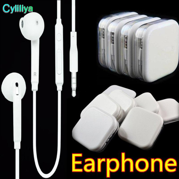 Universal In-Ear 105CM Earphone Earset headphone Earbuds With mic & Volume Control Earphone for iphone 5 6 Samsung s6 s7 s8 android phone