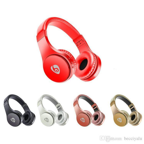 1 Piece! S55 Wireless Bluetooth Headphones With Adjustable Headband Microphone Wireless Earphones Support Tf Card Pk Marshall