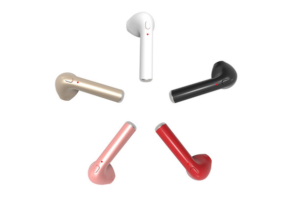 HBQ I7 Mini Bluetooth Earbud Single Wireless Invisible Headphones Headset with Mic Stereo Bluetooth 4.1