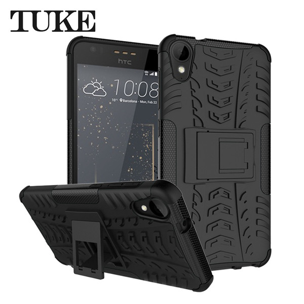 Fashion Shockproof Cell Phone Case For HTC 825 Cover With Stand Holder Protective Hard Case For HTC 825