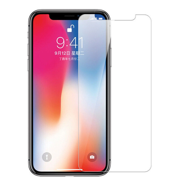 For iPhone XS Max XR X 8 7 6 6S plus 5 5S SE 2.5D Tempered Glass Screen Protectors