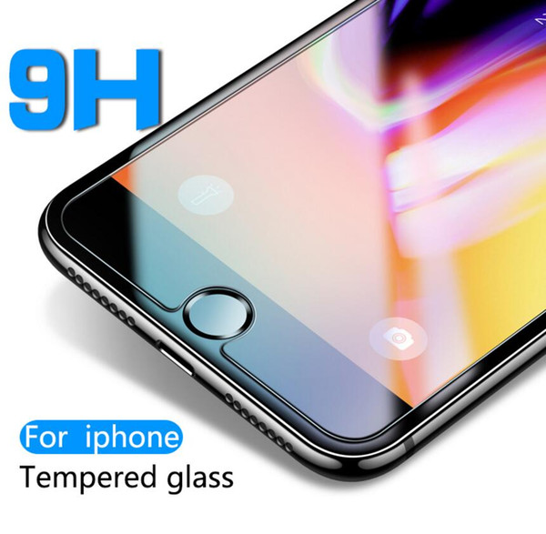 Protective tempered glass for iphone 6 7 5 s se 6 6s 8 plus XS max XR glass iphone 7 8 x screen protector glass for iphone 7 6S 8