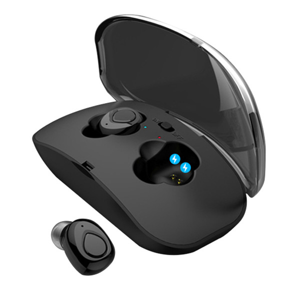 X18 Bluetooth Earphone Headset Cordless TWS Wireless Headphone Sport Walking Relaxing In-ear With Mic For iphone 7 XS Max Note8 Smartphone