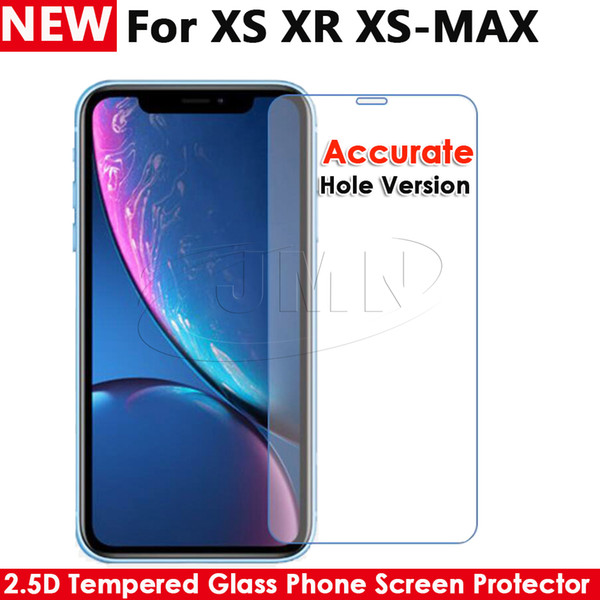 For 2018 NEW Iphone XR XS XS MAX X 8 7 6 Tempered Glass Screen Protector HUAWEI MATE 20 LITE MATE20 PRO Y3 Y5 Y6 Y6Prime y7prime y9 2018