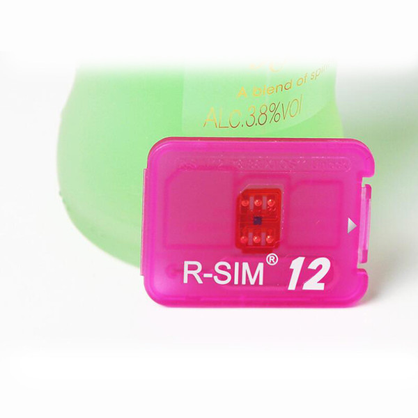 Newest 2018 R-SIM12 Perfect Unlocking 1 RSIM12 Rsim 12 Rsim 12+ Unlock SIM Card for Phone