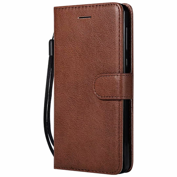 Wallet Case For Nokia 6 2018 Flip back Cover Pure Color PU Leather Mobile Phone Bags Coque Fundas For Nokia6 2018