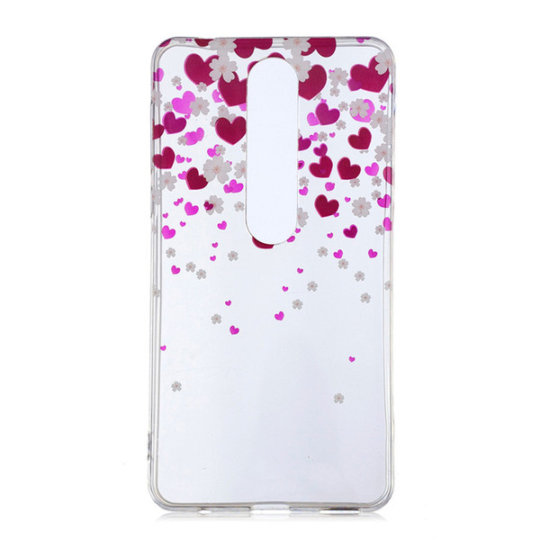 Soft TPU Case Capinhas For Nokia 6 2018 Cover Transparent Painting Butterfly High heels Penguin Phone Cases For Nokia6 2018