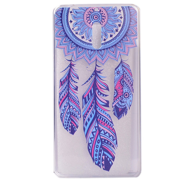 Transparent TPU Cover For NOKIA 6 Case Colour decoration Tower bike Butterfly Girl Design Phone Case