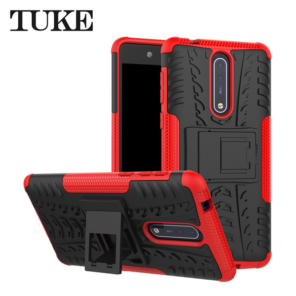 Shockproof Shell For Nokia 8 Case Armor Hard Mobile Phone Case For Nokia 8 Cover Hybrid Protective Back