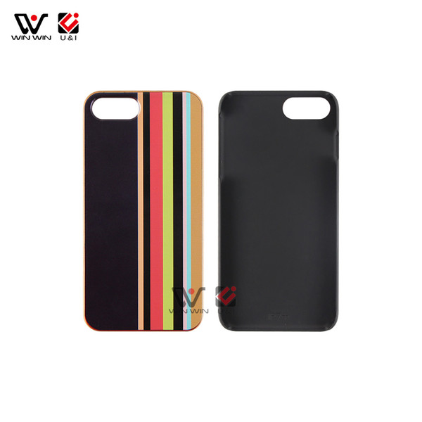 Creative custom LOGO print wood cell phone case for iPhone 8plus 7plus x 6 6s plus new arrival mobile phone accessories Shenzhen supplier