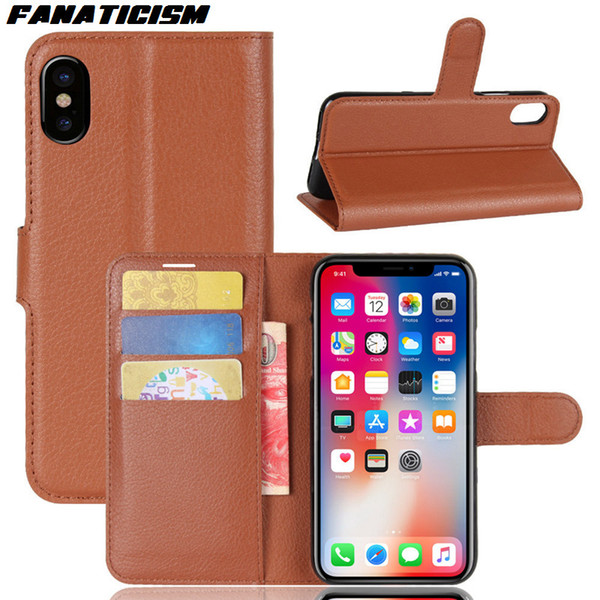 Fanaticism Case For Samsung S10 iphone X XS XR XS Max 5s SE 6s 7 8 Plus Wallet Flip Style Luxury Leather Cover