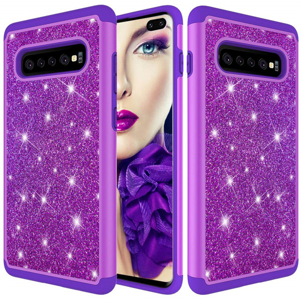 For Samsung Galaxy S10 Case Women Luxury Glitter Shiny Bling Protective Case for Samsung Galaxy S10 Plus E