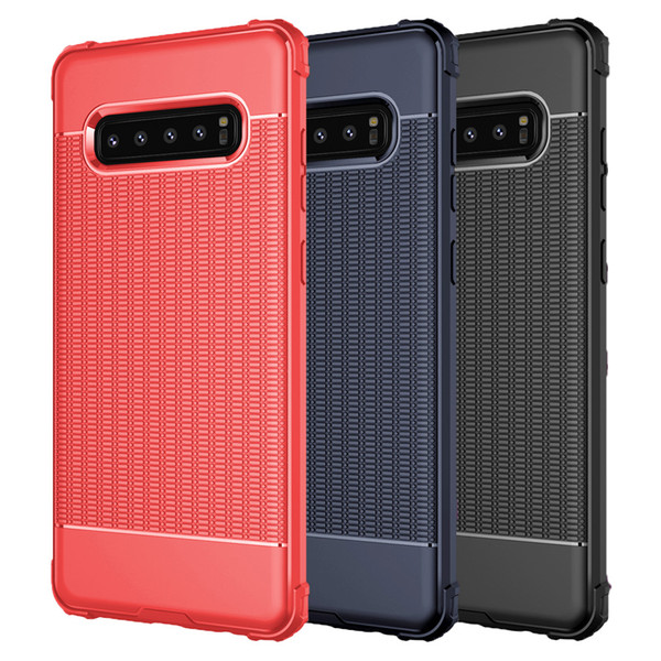 For Samsung Galaxy S10 Case TPU Shock Absorption Anti-Scratches Flexible Soft Protective Case Cover for Samsung Galaxy S10 Plus S10 Lite