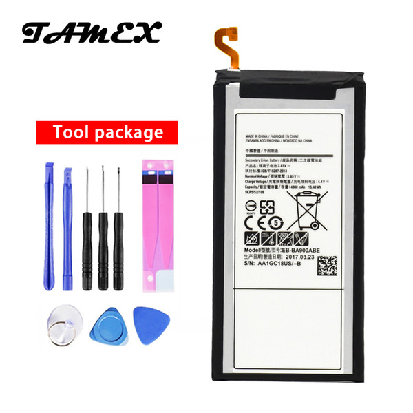 EB-BA900ABE New Oem Replacement Phone Battery For Samsung Galaxy A9 A900 A9000 High Quality Batteria 4000mAh + Free Tools