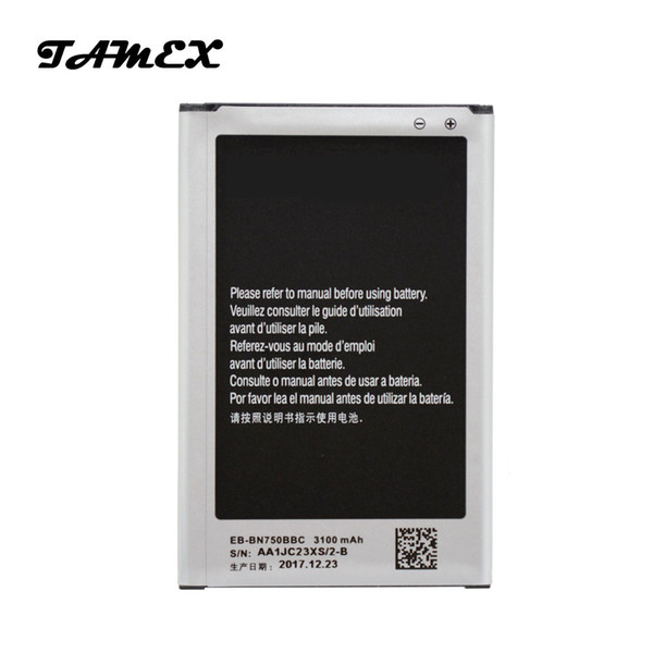 EB-BN750BBC EB-BN750BBE New Replacement batteria For Samsung Galaxy Note 3 NEO LTE SM-N7505 NFC Battery 3100mah