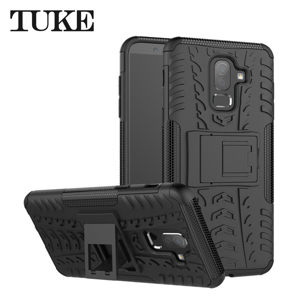 For Galaxy J8 2018 Case,Heavy Duty Tough Armor Box Dual Layer Hybrid Shockproof Protective Case for Samsung Galaxy J8 2018