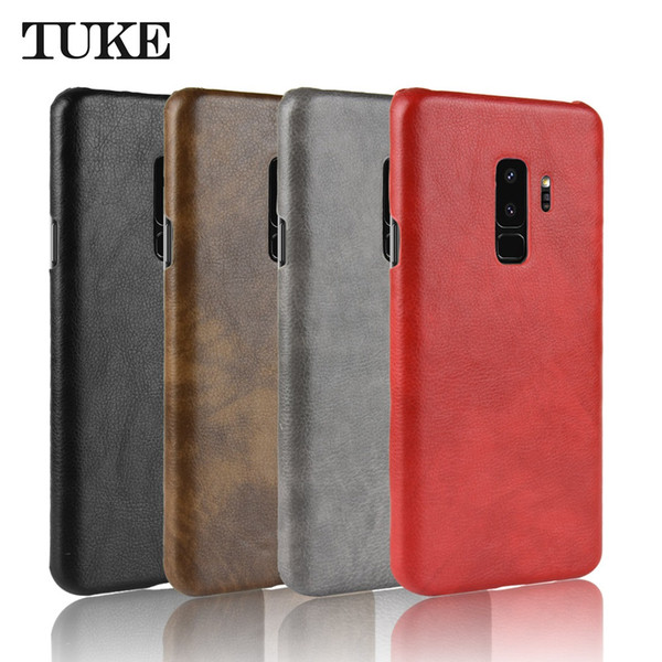 Luxury Full Protect Case For Samsung Galaxy S9 Plus Case S9Plus Leather Hard PC Shockproof Case For Samsung Galaxy S9 Plus