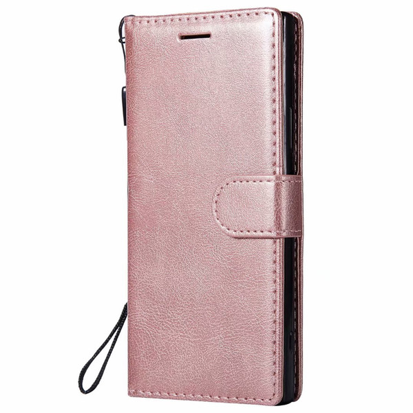 Wallet Case For Sony Xperia XA1 Flip Cover Pure Color PU Leather Mobile Phone Bags Coque Fundas For Sony XA1