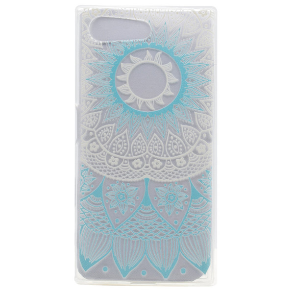 Transparent TPU Cover For Sony Xperia X Compact X Mini Case Fashion colour decoration Tower bike Butterfly Girl Feather Design Phone Case