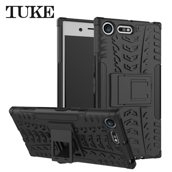 Case For Sony Xperia XZ Premium Case Hard PC+TPU Shockproof Tough Dual Layer Cover Shell For Sony XZ Premium