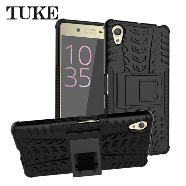 For Sony Xperia X Case,Heavy Duty Shockproof Hard Bumper Military Defender Full Body Dual Layer Rugged Cover for Sony Xperia X