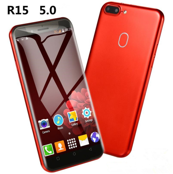 5.0 inch Full Screen Goophone r15 3G WCDMA Quad Core Show 4G LTE Octa Core Smart phone smartphone X127