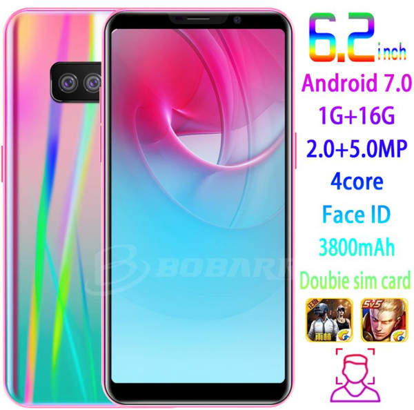 3800mah Quad core Smart Phone Goophone S11 6.2inch 1GB RAM 16GB ROM face ID Cellphone Mobile Phone X137