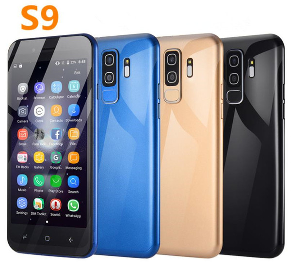 5.0 inch Full Screen Goophone S9 Fingerprint 3G WCDMA Quad Core Show 4G LTE Octa Core Smart phone smartphone X126