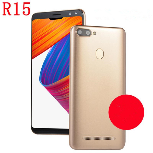 5.5 inch Full Screen Goophone R15 Fingerprint 3G WCDMA Quad Core Show 4G LTE 4GB+32GB Smart phone smartphone X128