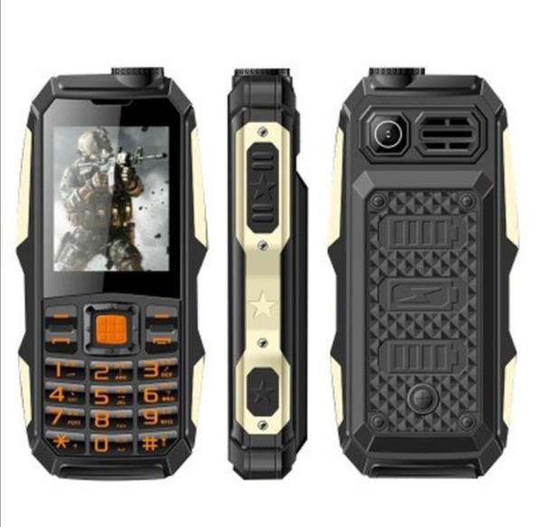 Unlocked Flashlight Dustproof shockproof old man Goophone climb Dual sim card Torch Long Standby Power Bank outdoor cell Phone X82