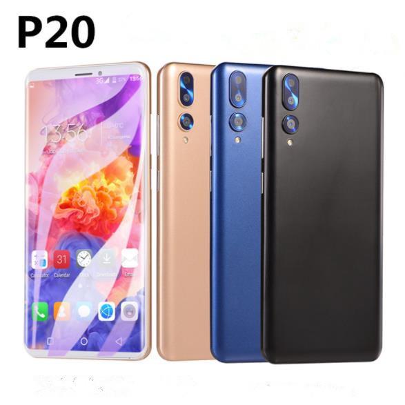 Face recognition P20 5.0'' Goophone fake 4g 4GB 32GB 4G LTE Unlocked Smart Phone x119