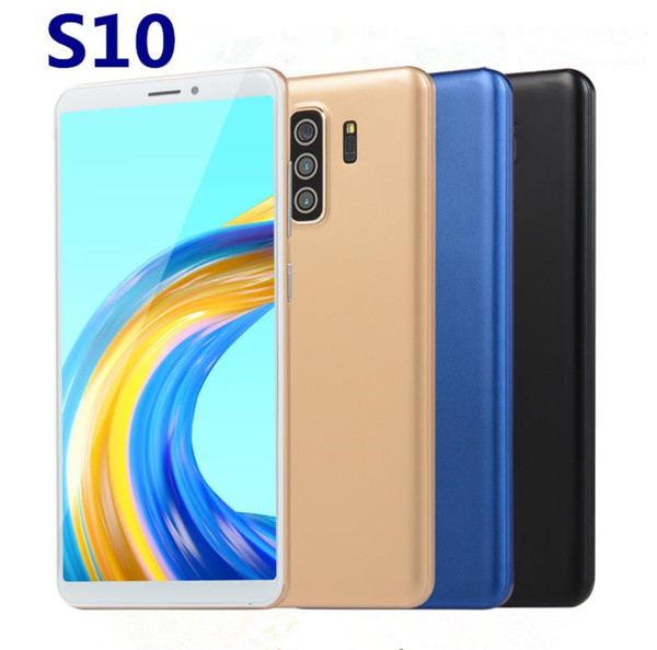 S10 5.8'' Quad core Goophone 1GB RAM 4GB ROM 3G LTE Unlocked Smart Phone cell phones X129