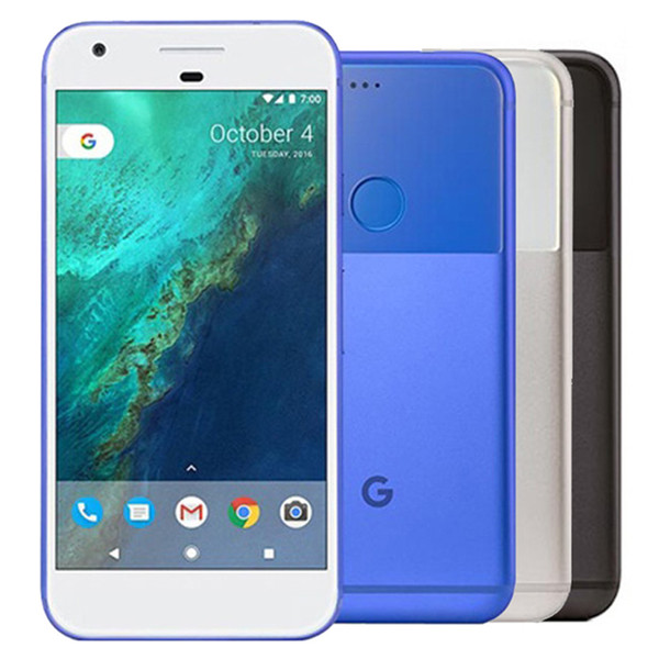 Refurbished Original Google Pixel 5.0 inch Quad Core 4GB RAM 32/128GB ROM Single SIM 4G LTE Smart Cell Phone DHL 1pcs