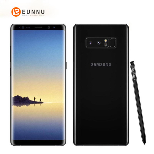 Original Samsung Galaxy Note 8 N950F 4G LTE Mobile Phone 6GB 64GB Dual Rear 12.0MP 6.3inch Snapdragon 835 Fingerprint Waterproof