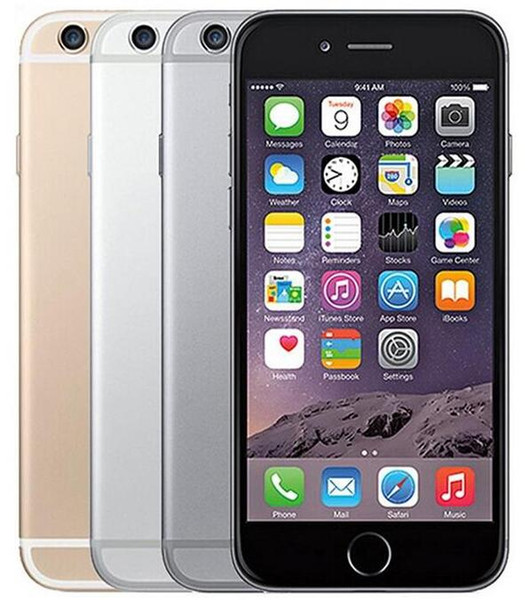 100% Original Apple iPhone 6 Without Finger Print 128GB/64GB/16GB 4.7 Inch A8 IOS 11 Refurbished Cell Phones