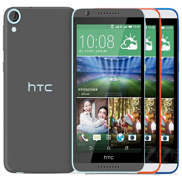 Refurbished Original HTC Desire 820 Dual SIM 5.5 inch Octa Core 2GB RAM 16GB ROM 13MP Camera 4G LTE Unlocked Android Smart Phone DHL 1pcs