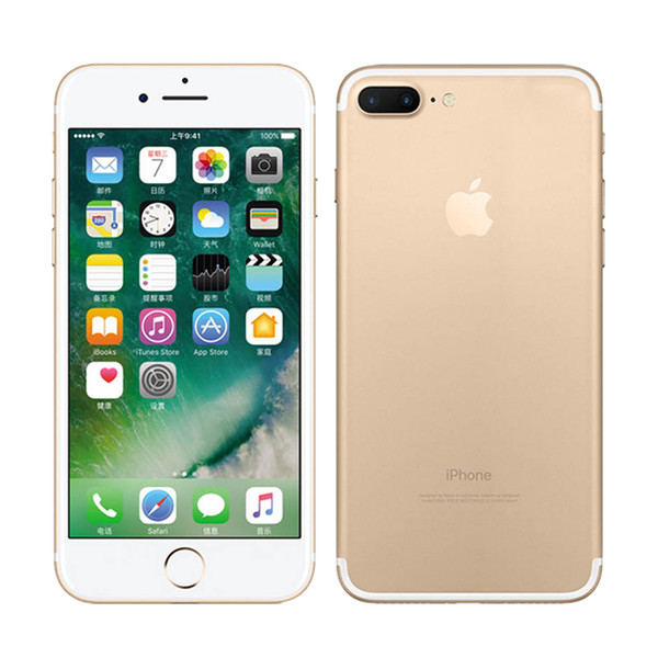 Refurbished Original Apple iphone 7 7 Plus without touch id Unlocked Phone 32GB 128GB IOS12 12.0MP Home Button Working