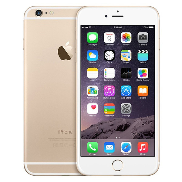 Original iPhone 6 Unlocked Cell Phone 4.7 inch 16GB/64GB/128GB A8 4G FDD Support Fingerprint Dual Core WIFI GPS Refurbished Phone